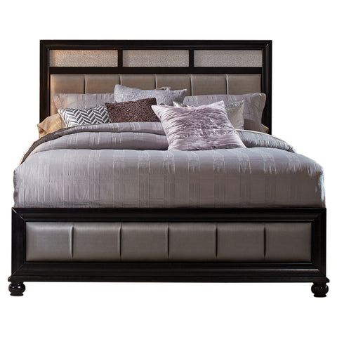 Percy Wood California King Panel Bed BlackBlack