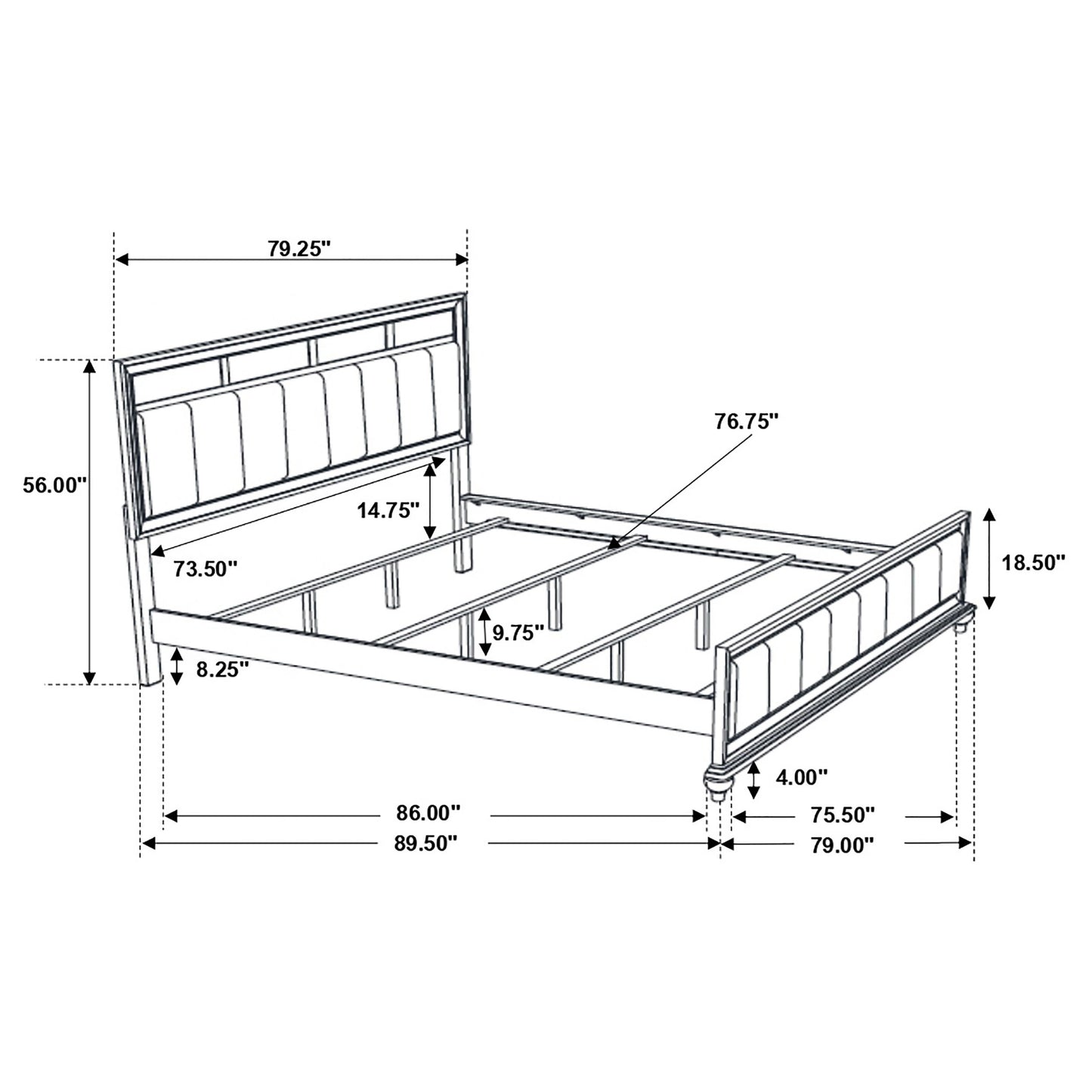 california king bed