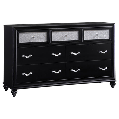 Percy 7-drawer Dresser BlackBlack