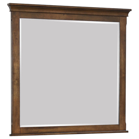 Theo Dresser Mirror Burnished Oak