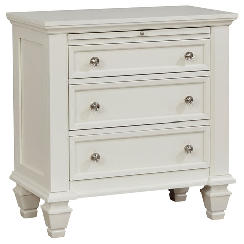 Jackie Beach 5-piece Eastern King Bedroom Set Cream WhiteCream White