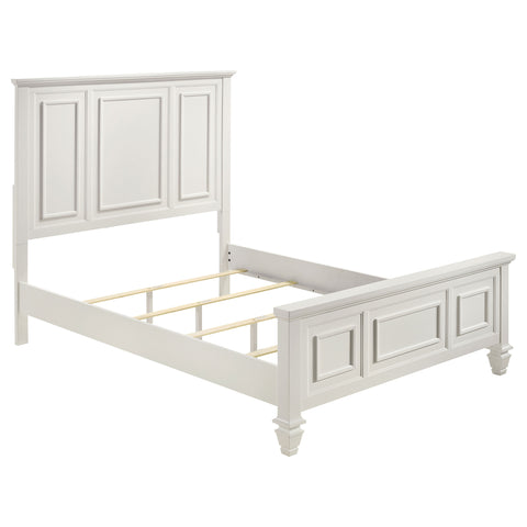 Jackie Beach 5-piece Queen Bedroom Set Cream WhiteCream White