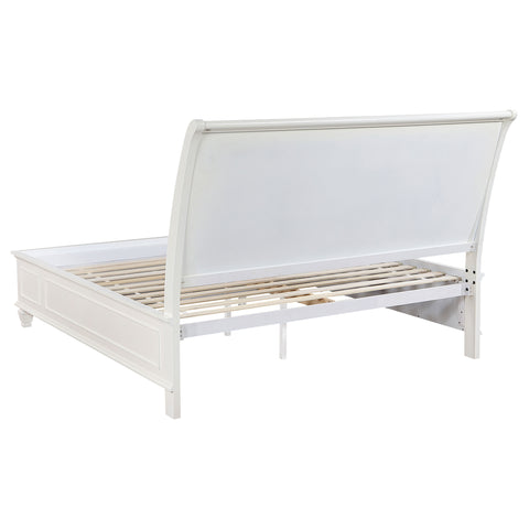 Elton Beach 5-piece Eastern King Bedroom Set Cream White