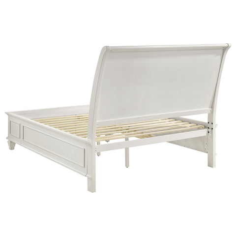 Elton Beach 5-piece Queen Bedroom Set Cream White