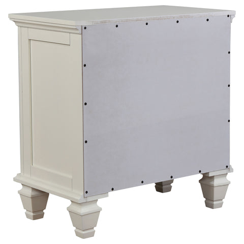 Elton Beach 5-piece Queen Bedroom Set Cream White