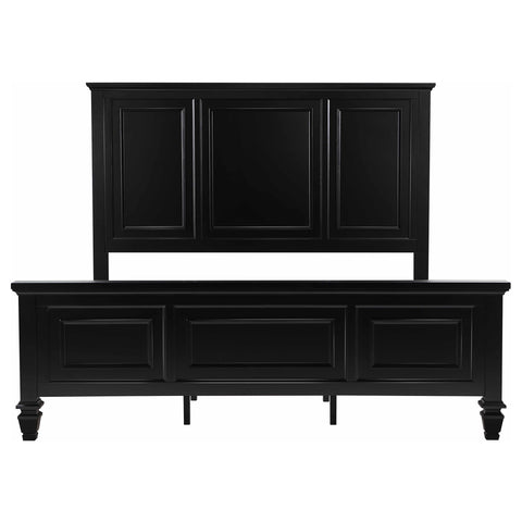 Jackie Beach 4-piece Eastern King Bedroom Set BlackBlack