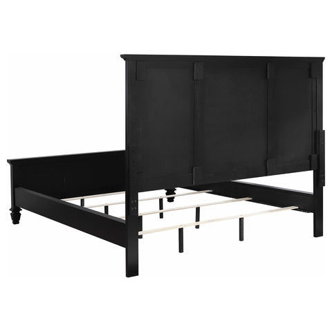 Jackie Beach 4-piece California King Bedroom Set BlackBlack