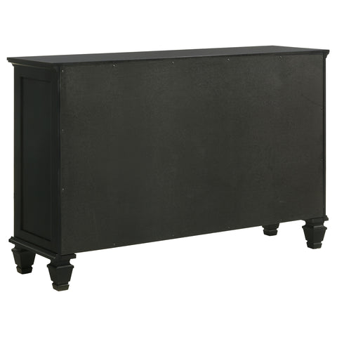 Jackie Beach 11-drawer Dresser BlackBlack