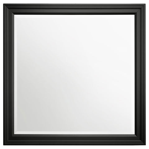 Jackie Beach Dresser Mirror BlackBlack