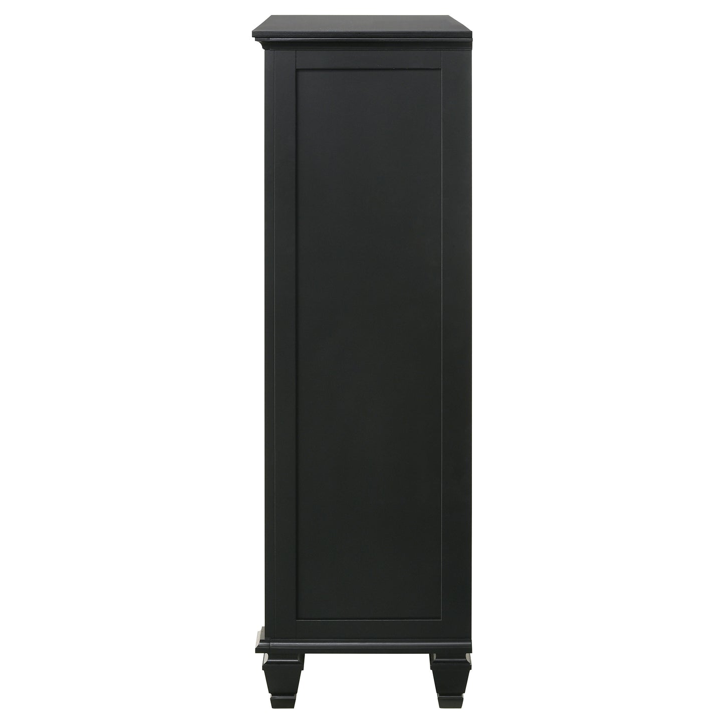 jackie beach 8-drawer door chest blackblack
