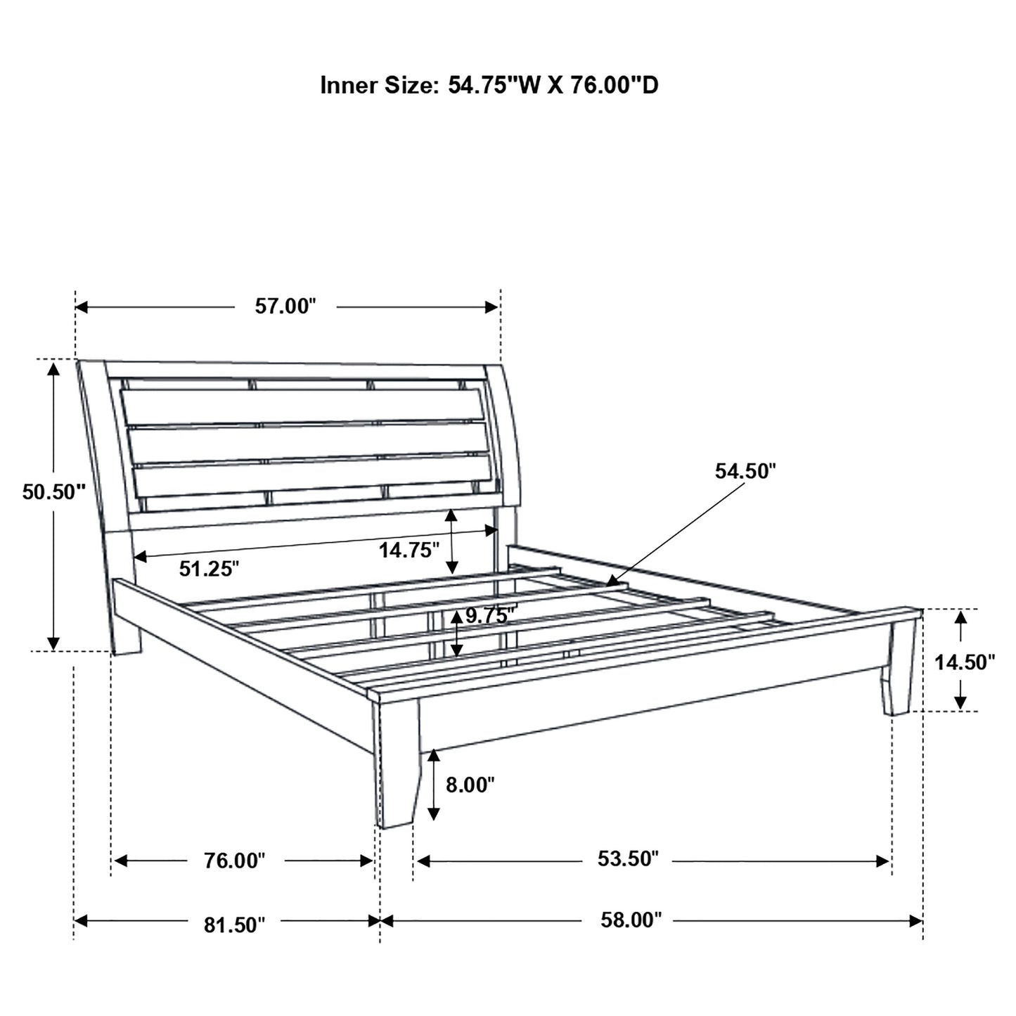 full bed 4 pc set