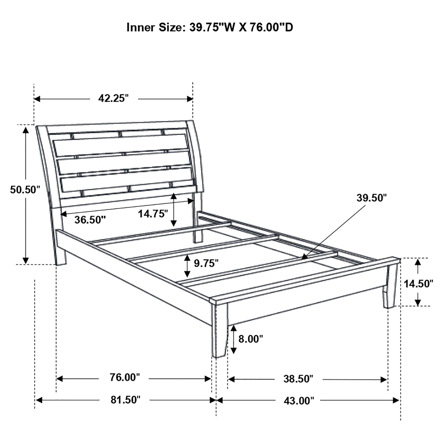 twin bed