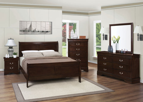 Kravitz Philippe 5-piece Eastern King Bedroom Set CappuccinoCappuccino
