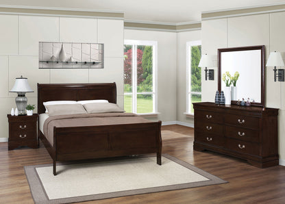 Kravitz Philippe 4-piece Queen Bedroom Set CappuccinoCappuccino