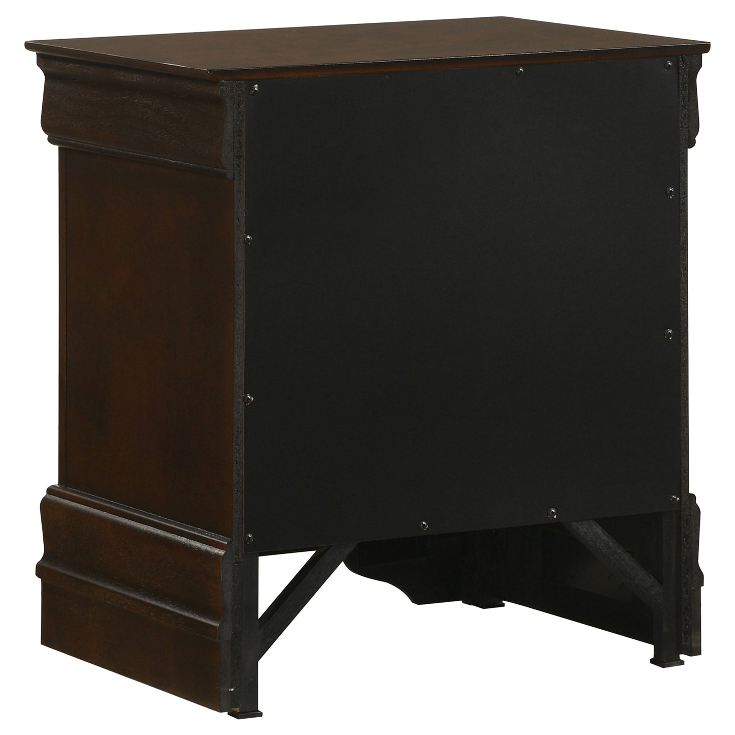 kravitz philippe 2-drawer nightstand cappuccinocappuccino