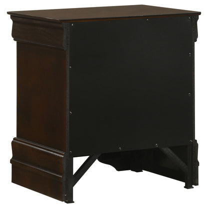 Kravitz Philippe 2-drawer Nightstand CappuccinoCappuccino