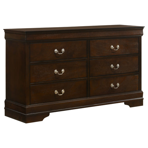 Kravitz Philippe 6-drawer Dresser CappuccinoCappuccino