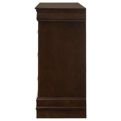 Kravitz Philippe 6-drawer Dresser CappuccinoCappuccino