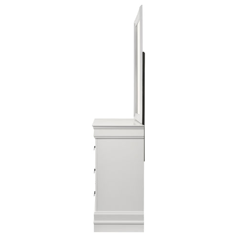 Kravitz Philippe 6-drawer Dresser and Mirror WhiteWhite