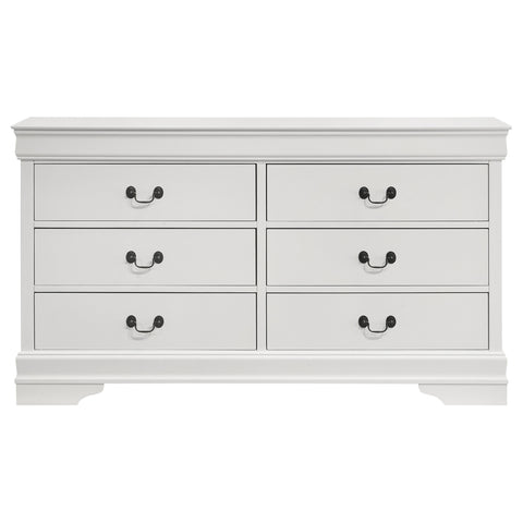 Kravitz Philippe 6-drawer Dresser WhiteWhite