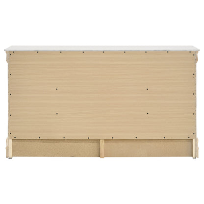 Baker Philippe 6-drawer Dresser White