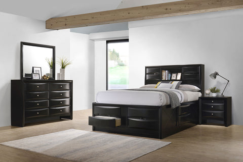 Arrington 4-piece Eastern King Bedroom Set Black