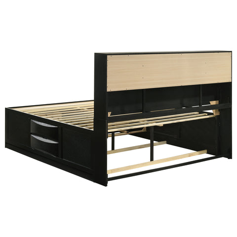 Arrington 4-piece Eastern King Bedroom Set Black