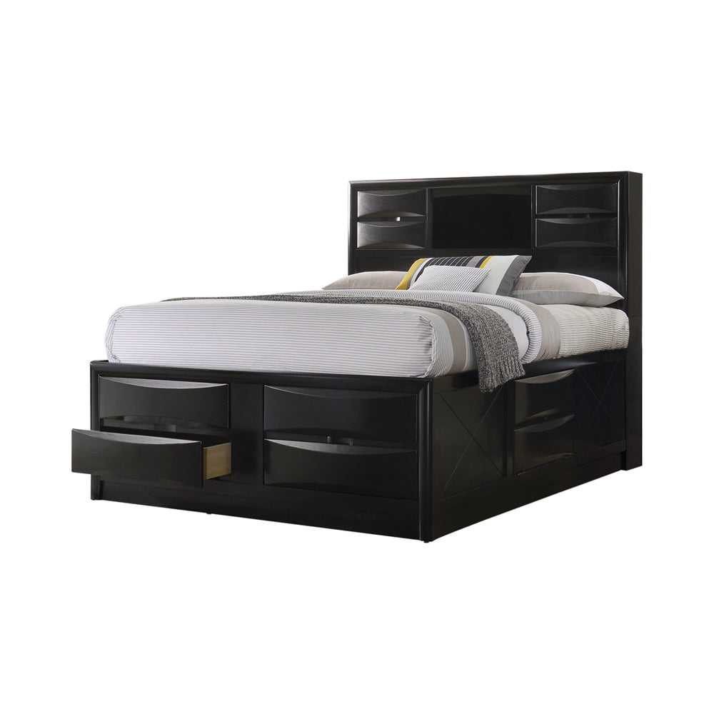 california king storage bed