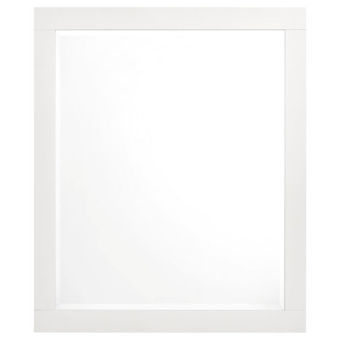 Yvette 5-piece Queen LED Bedroom Set Snow White