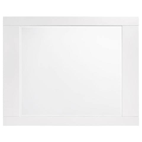 Mikayla Dresser Mirror White High GlossWhite High Gloss