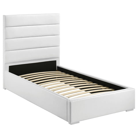 Marcelo 4-piece Twin Bedroom Set White High Gloss