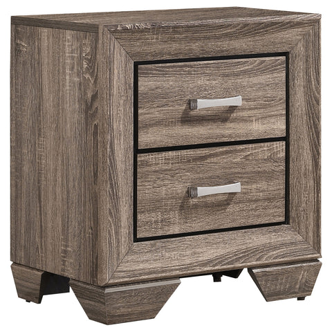Cyclamen 5-piece Queen Bedroom Set Washed Taupe