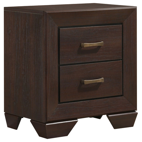 Danika 5-piece Eastern King Bedroom Set Dark CocoaDark Cocoa