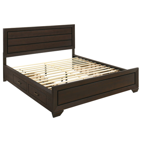 Danika 4-piece California King Bedroom Set Dark CocoaDark Cocoa