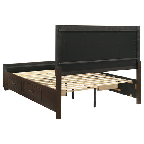 Danika 4-piece Queen Bedroom Set Dark CocoaDark Cocoa