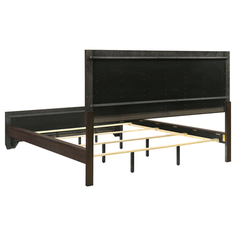 Cyclamen 5-piece California King Bedroom Set Dark Cocoa