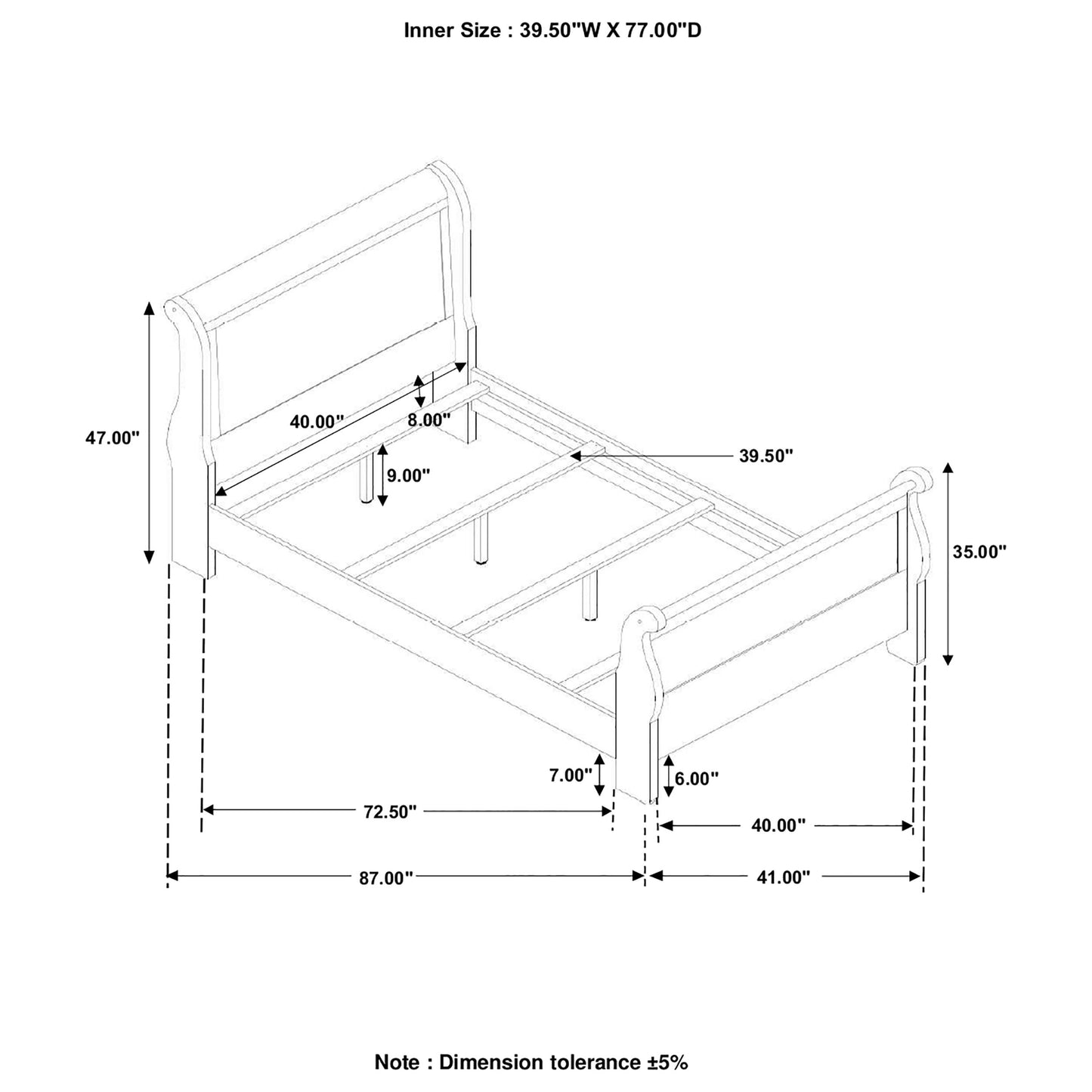 twin bed