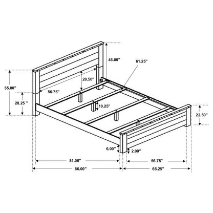 Queen Bed 4 Pc Set