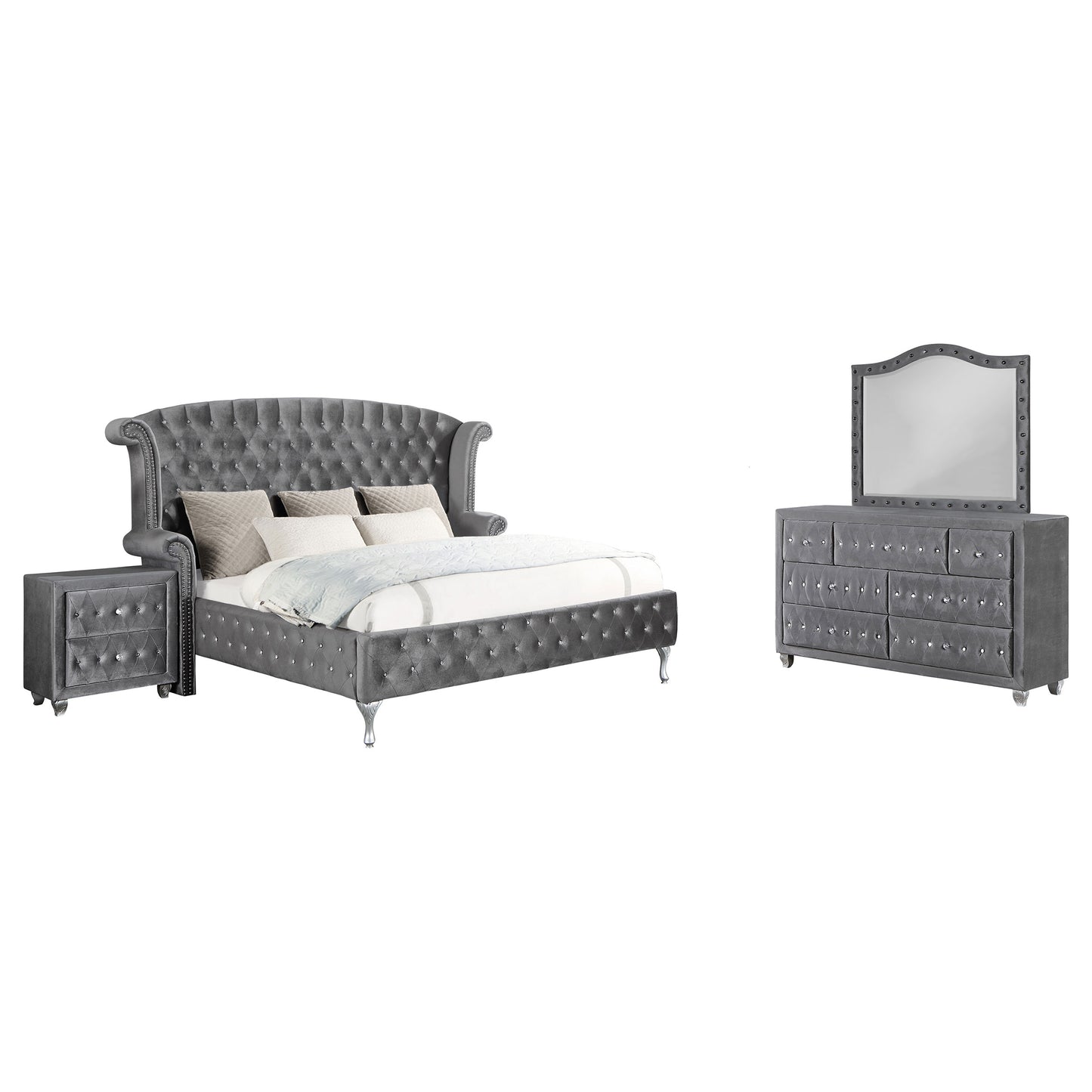 queen bed 4 pc set