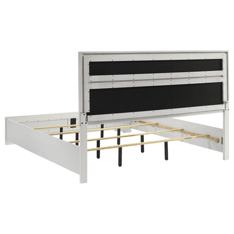 Olvera 4-piece Eastern King Bedroom Set WhiteWhite