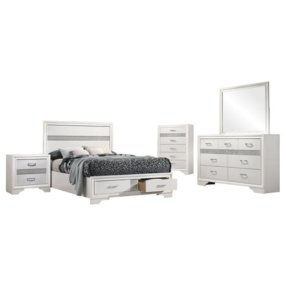 Narcissa 5-piece Full Bedroom Set White