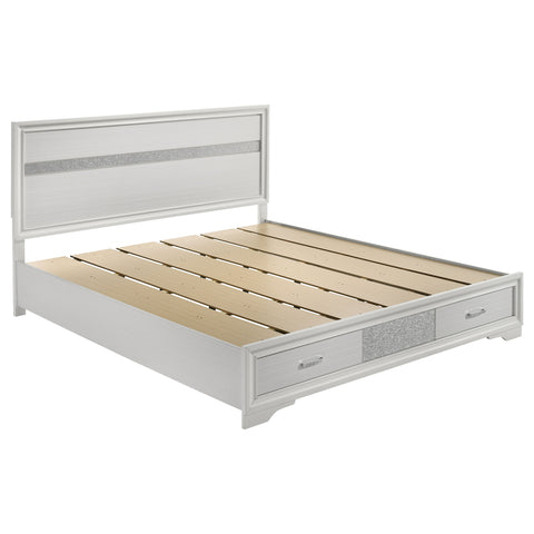 Narcissa 4-piece California King Bedroom Set White