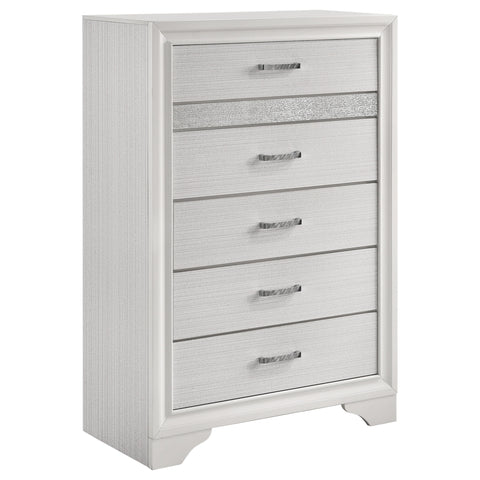 Narcissa 5-piece Twin Bedroom Set White