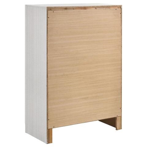 Olvera 5-drawer Bedroom Chest WhiteWhite