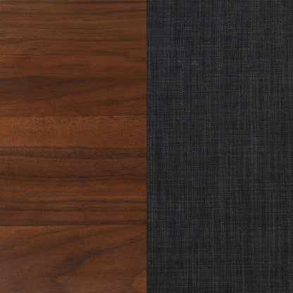 Lixue Wood Eastern King Panel Bed Dark WalnutDark Walnut