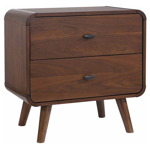 Lixue 5-piece California King Bedroom Set Dark WalnutDark Walnut