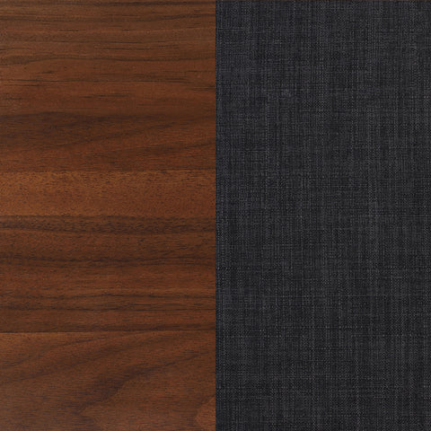 Lixue Wood California King Panel Bed Dark WalnutDark Walnut