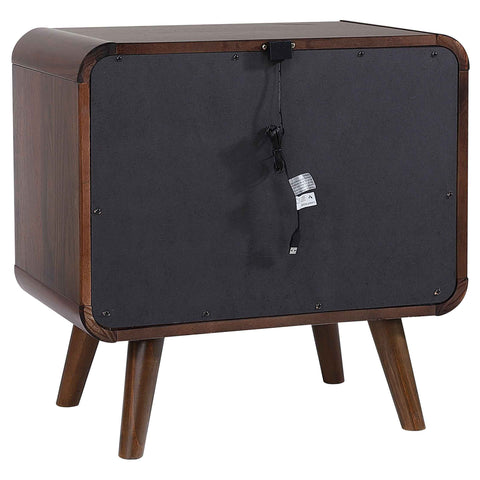 Lixue 5-piece Queen Bedroom Set Dark WalnutDark Walnut