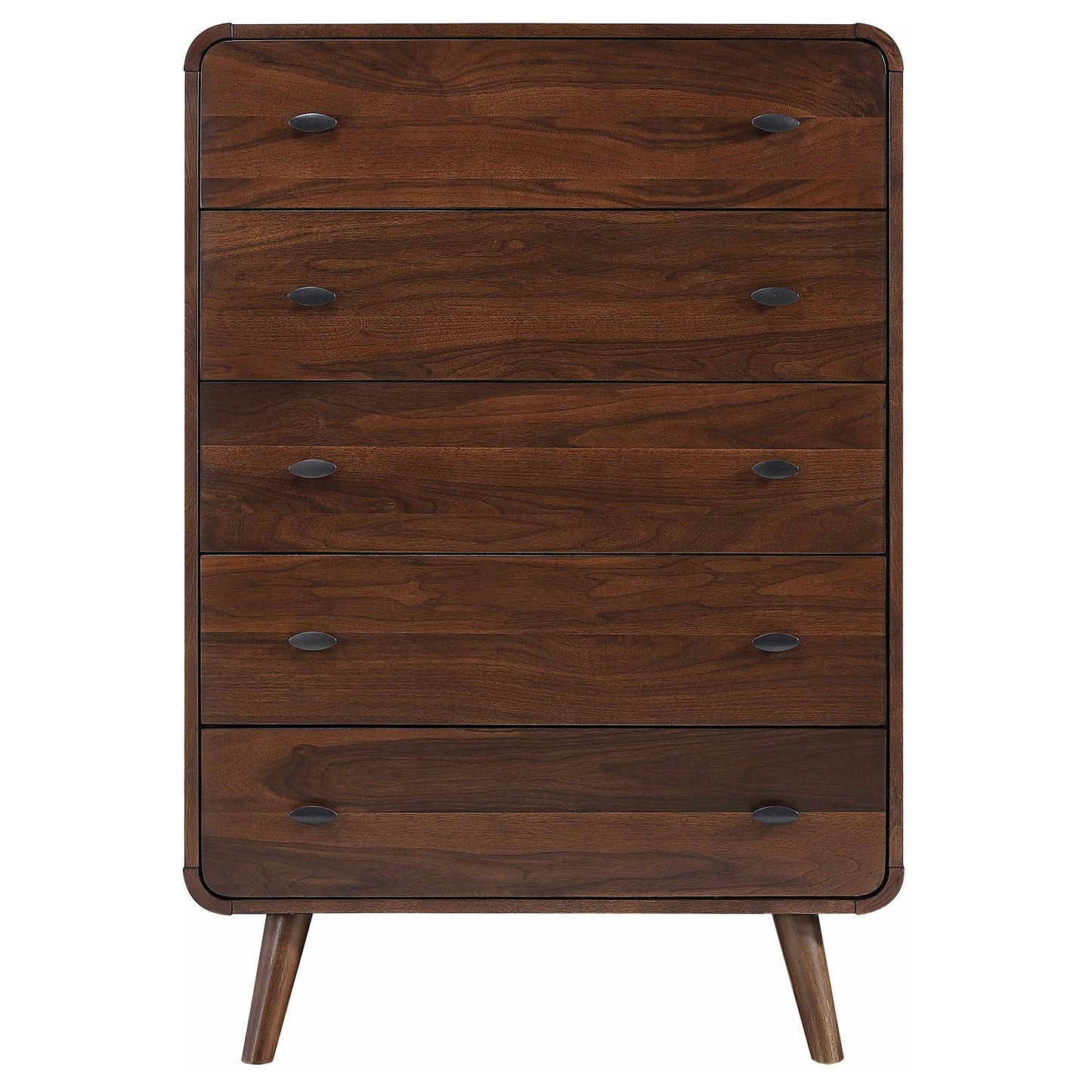 lixue 5-drawer bedroom chest dark walnutdark walnut