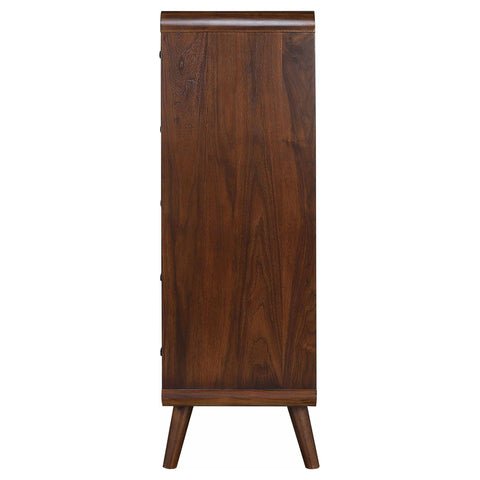Lixue 5-drawer Bedroom Chest Dark WalnutDark Walnut